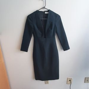 Aritzia Babaton low cut dress